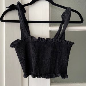 Capulet Smocked Crop Top